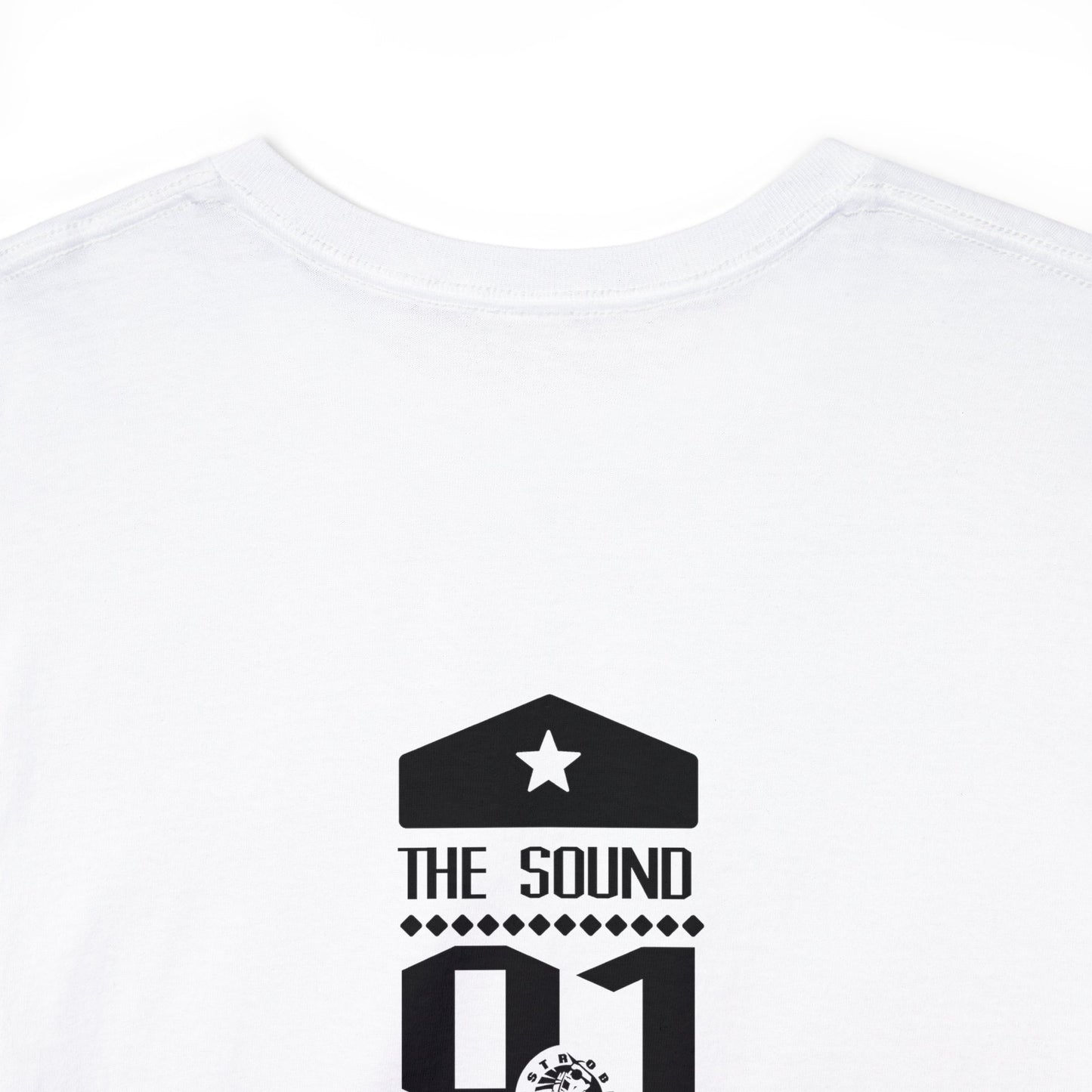 Strobe Records Classic White Unisex Heavy Cotton Tee