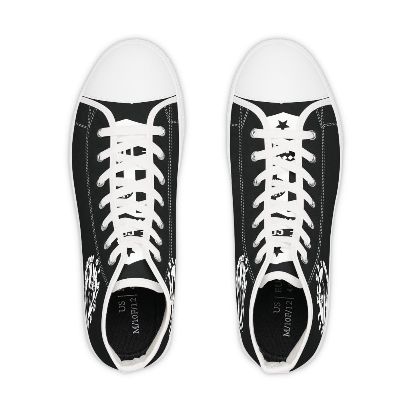 Strobe Records Classic Men's High Top Sneakers