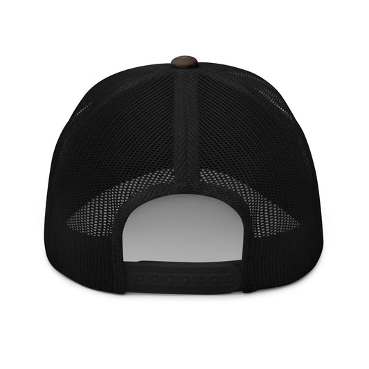 Deep House Soldier Camouflage Trucker Hat - Red