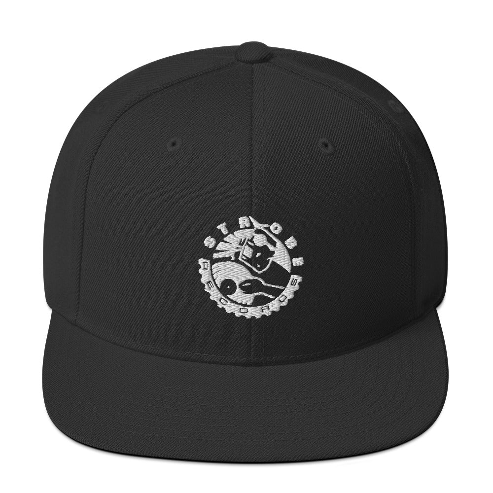 Strobe Records Premium Classic Snapback Hat - Strobe Records 