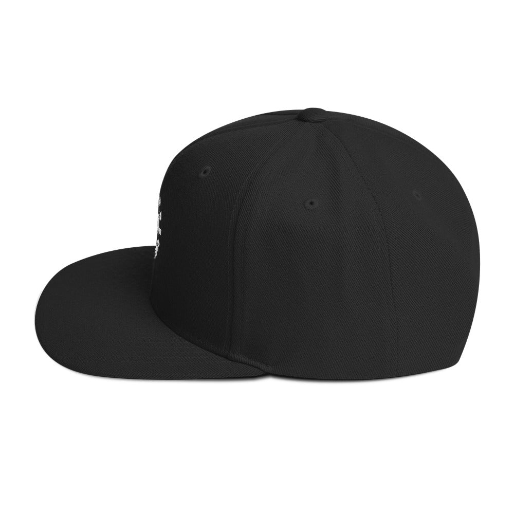 Strobe Records Premium Classic Snapback Hat - Strobe Records 