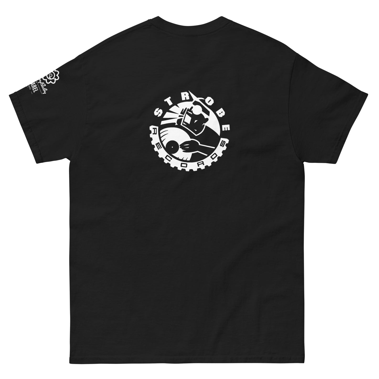 Say It Loud men’s black classic T-shirt – back view