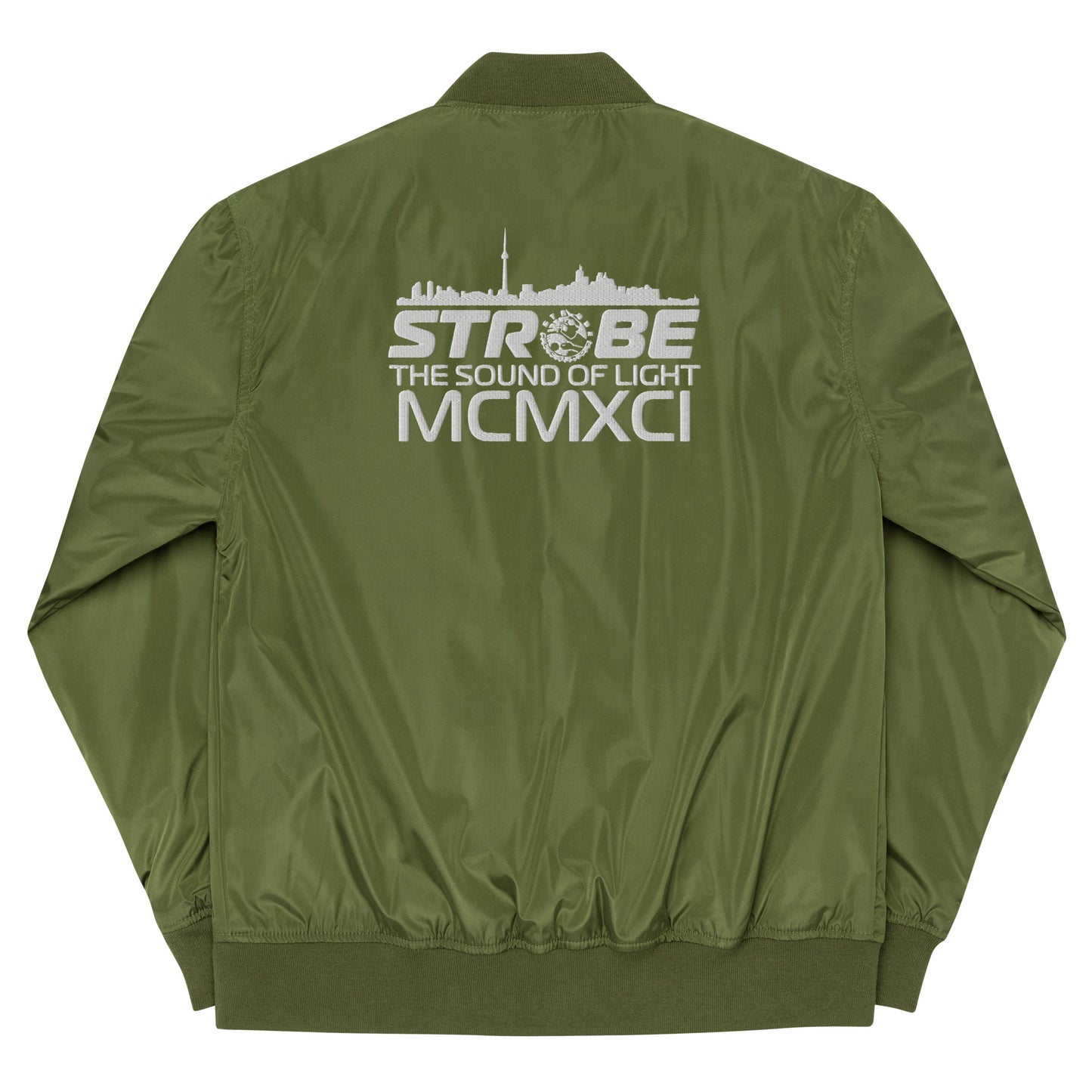 Strobe Records Premium Classic MCMXCI  Bomber Jacket