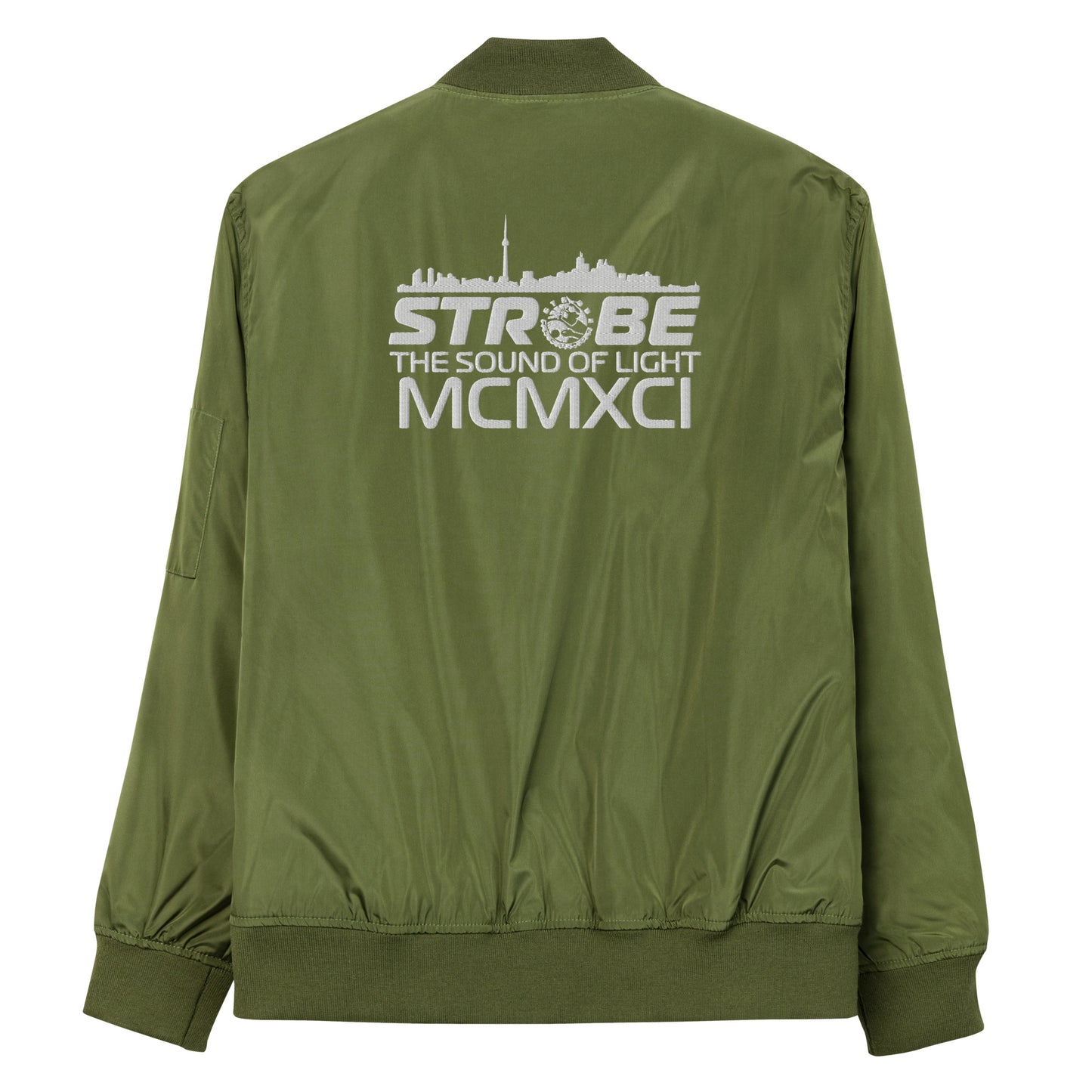 Strobe Records Premium Classic MCMXCI  Bomber Jacket