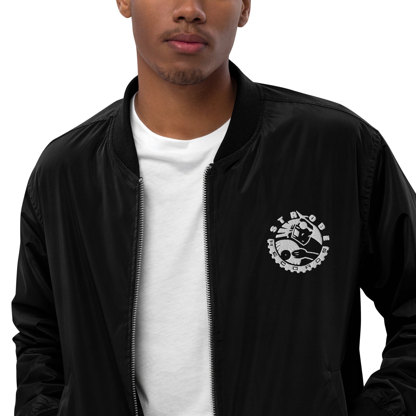 Strobe Records Premium Classic Horizon Bomber Jacket