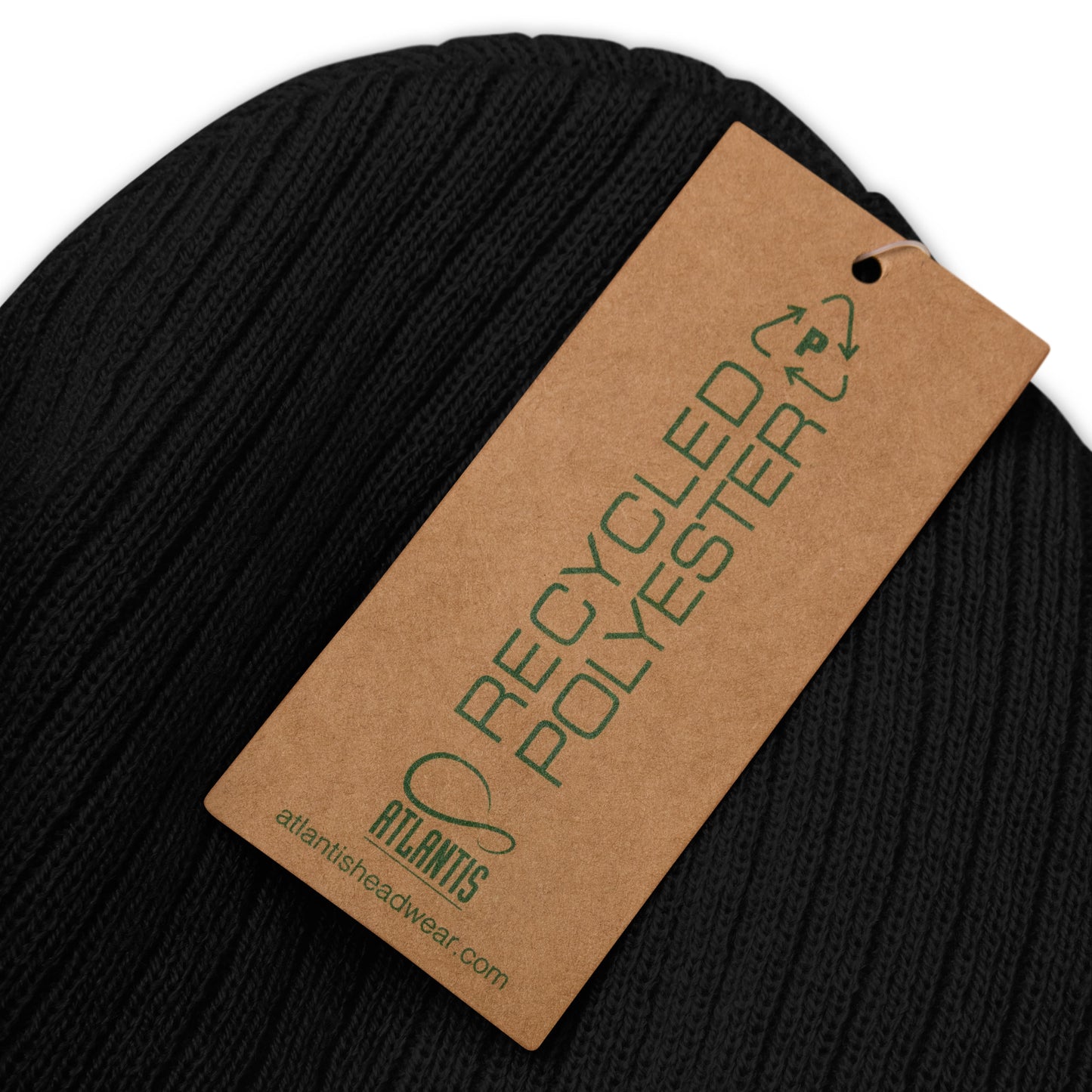 Strobe Records Classic Ribbed Knit Beanie - Strobe Records 