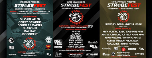 Strobefest A Celebration of 35 Years in House Music