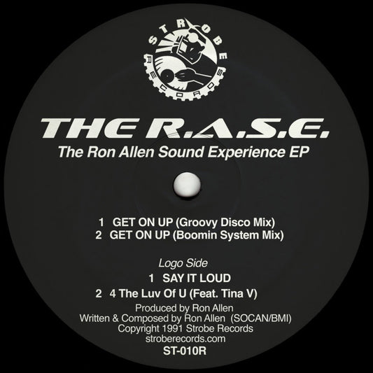 The R.A.S.E. (The Ron Allen Sound Experience) EP is back on vinyl!