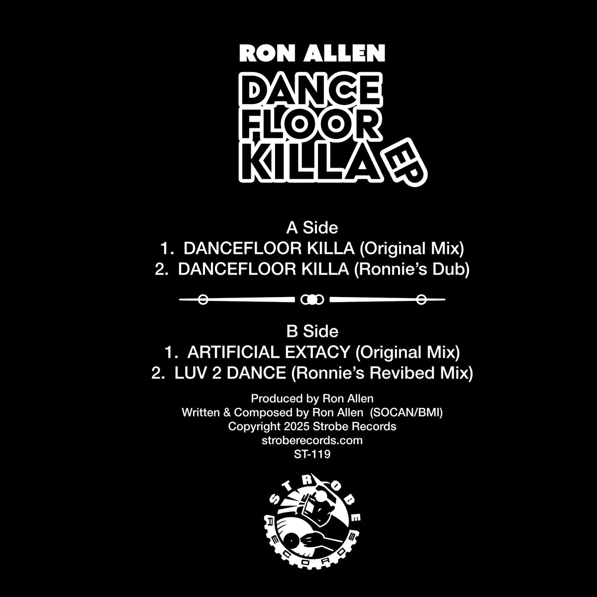 Ron Allen - Dancefloor Killa (Digital)
