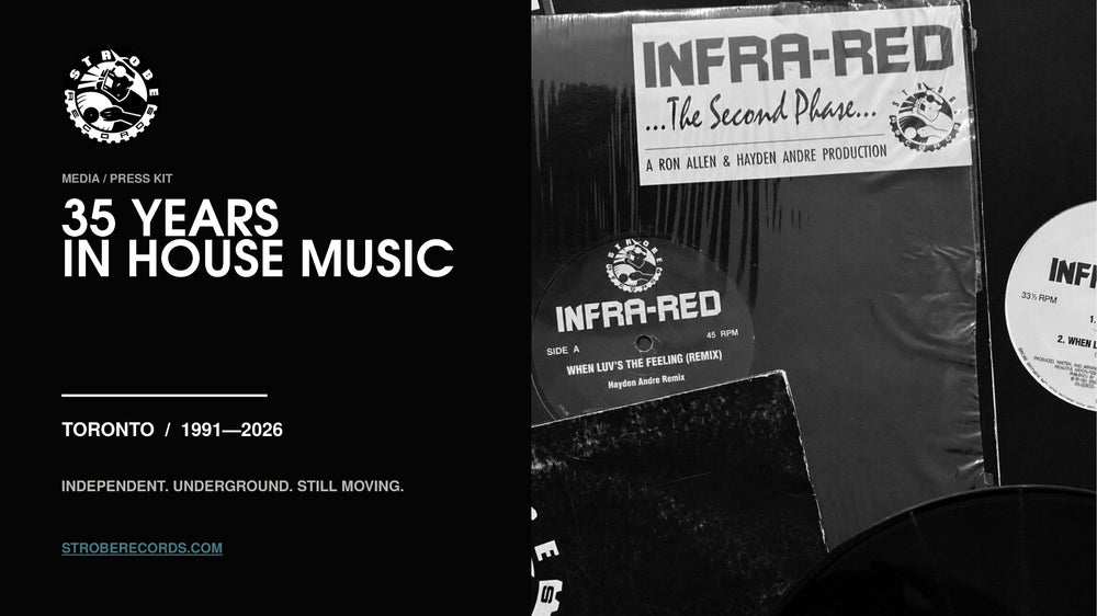 Strobe Records Media Kit 2026 cover — 35 Years in House Music