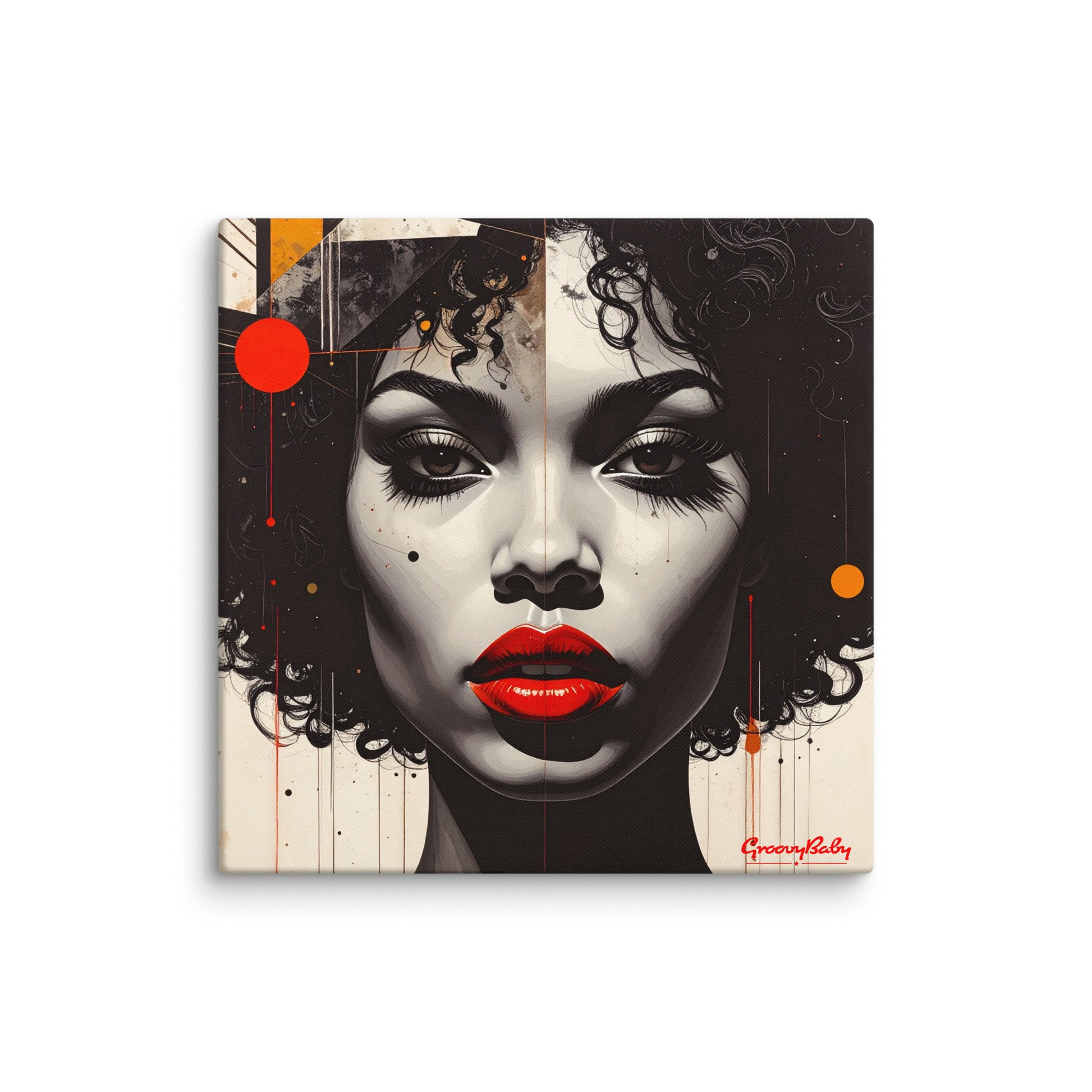 Groovy Baby Harmonic Art Series Canvas Wall Art - HA-003 canvas wall art