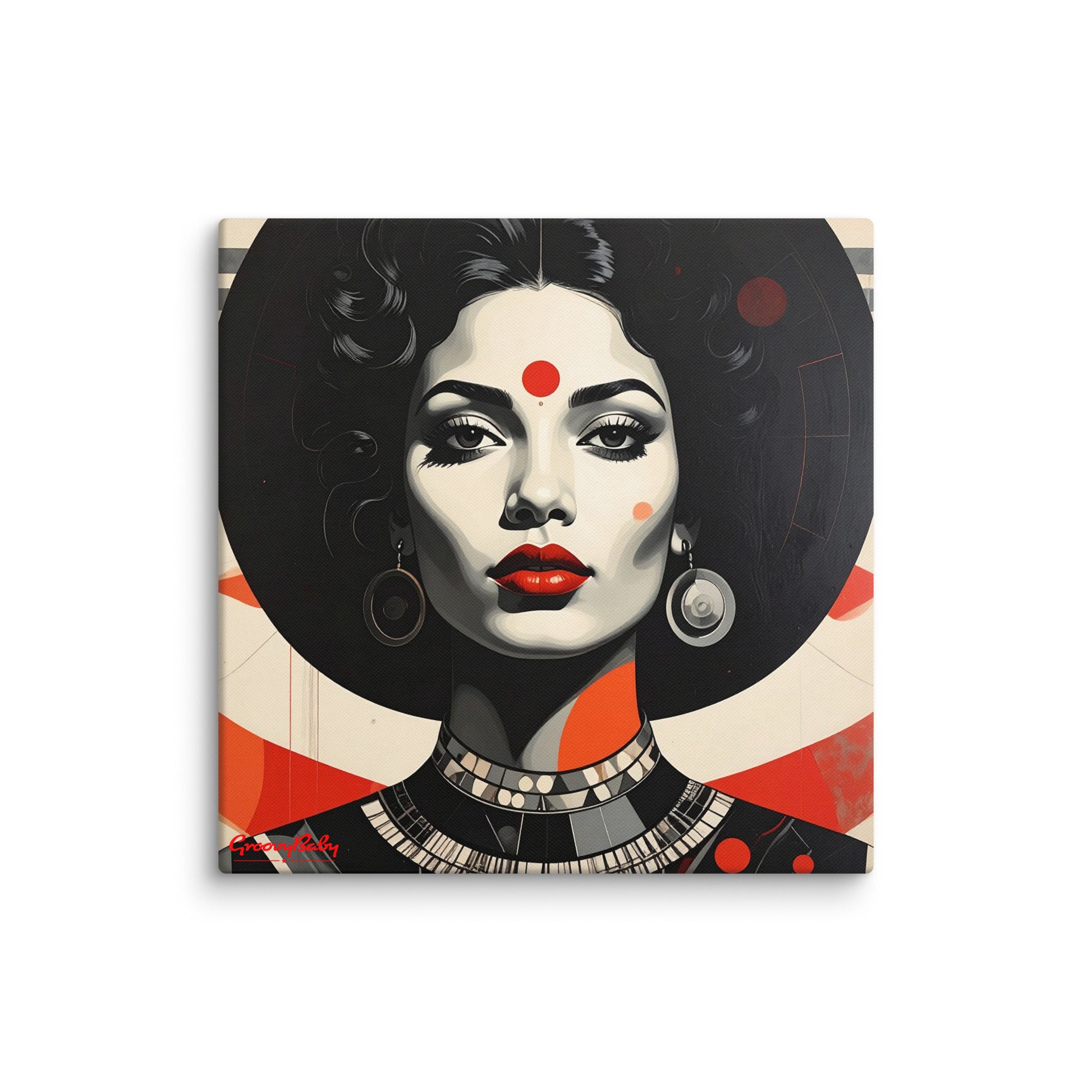 Groovy Baby Harmonic Art Series Canvas Wall Art - HA-006 canvas wall art