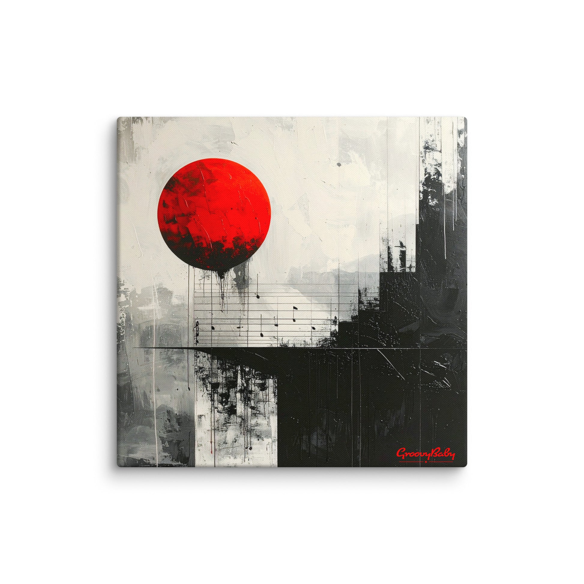 Groovy Baby Harmonic Art Series Canvas Wall Art - HA-009 canvas wall art