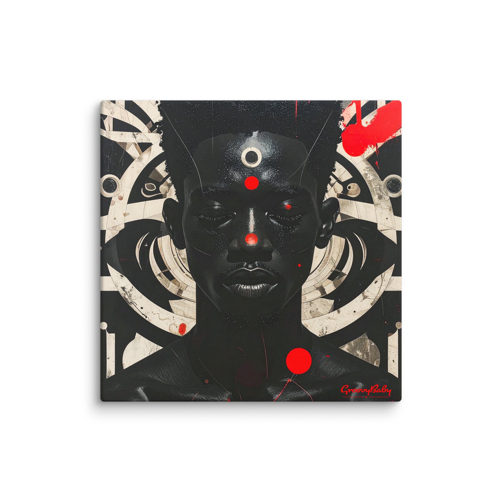 Groovy Baby Harmonic Art Series Canvas Wall Art - HA-010 canvas wall art
