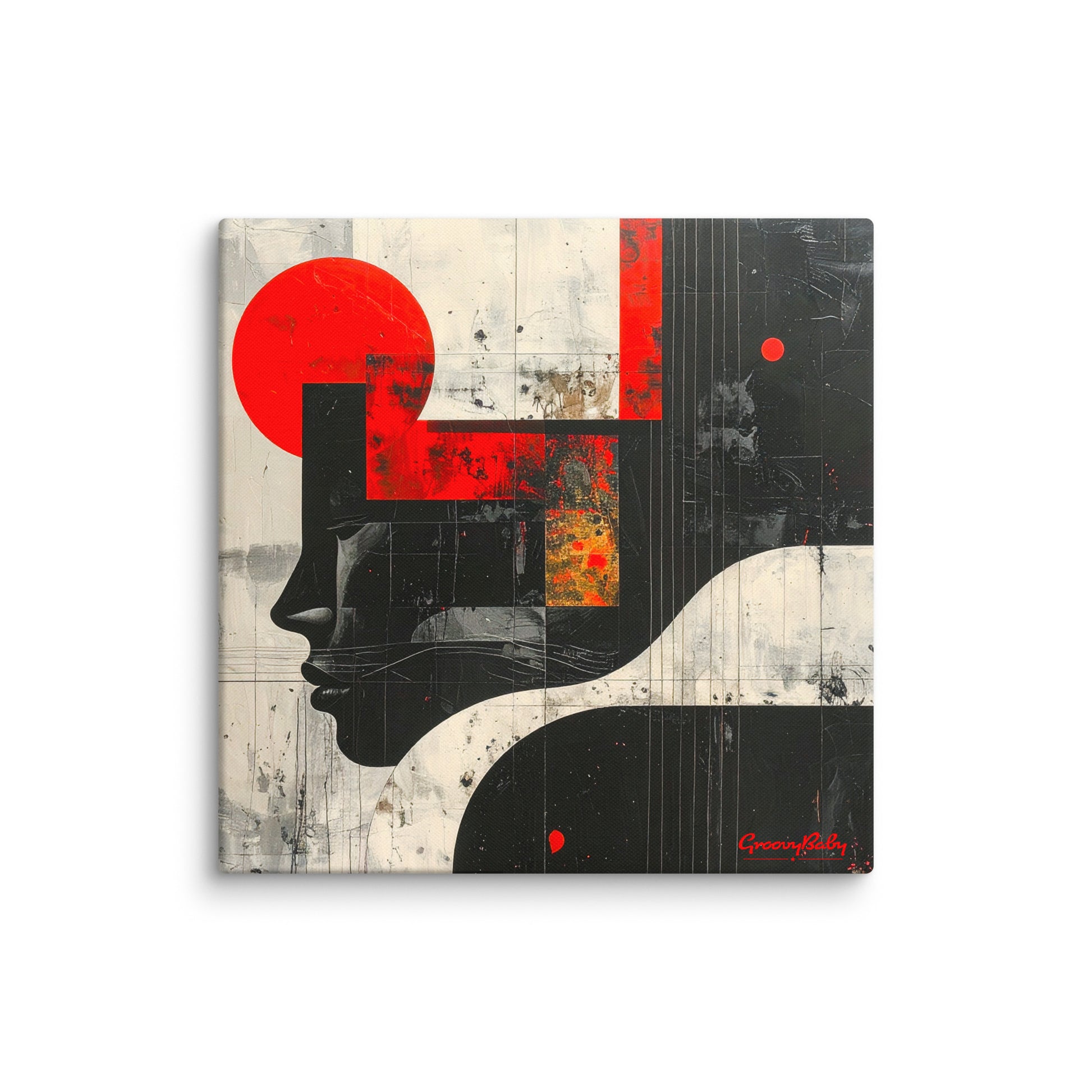 Groovy Baby Harmonic Art Series Canvas Wall Art - HA-002 canvas wall art