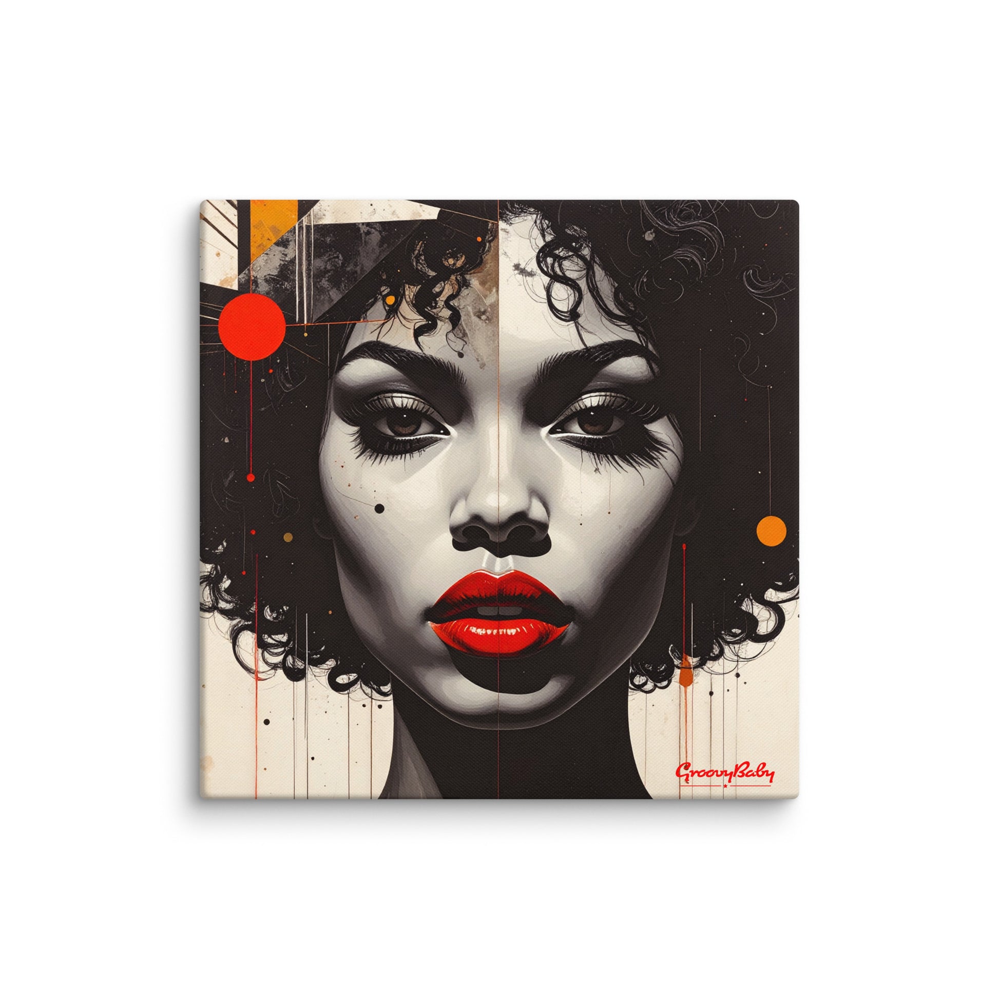 Groovy Baby Harmonic Art Series Canvas Wall Art - HA-003 canvas wall art