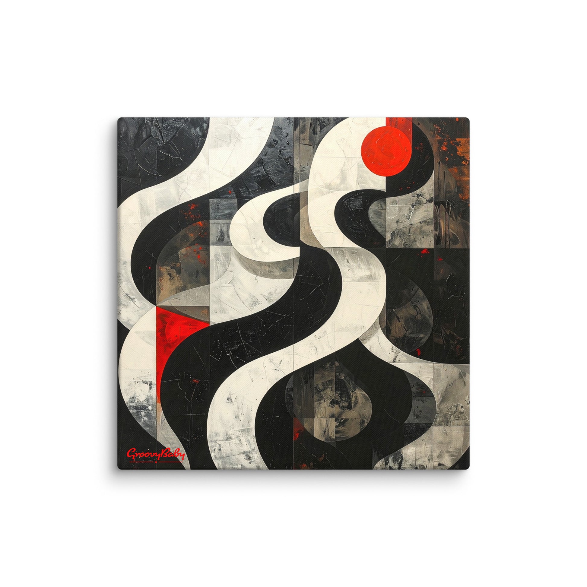 Groovy Baby Harmonic Art Series Canvas Wall Art - HA-004 canvas wall art