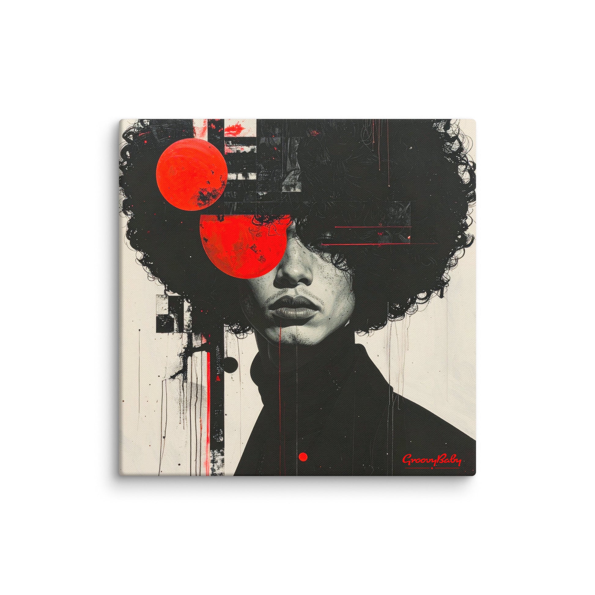 Groovy Baby Harmonic Art Series Canvas Wall Art - HA-005 canvas wall art