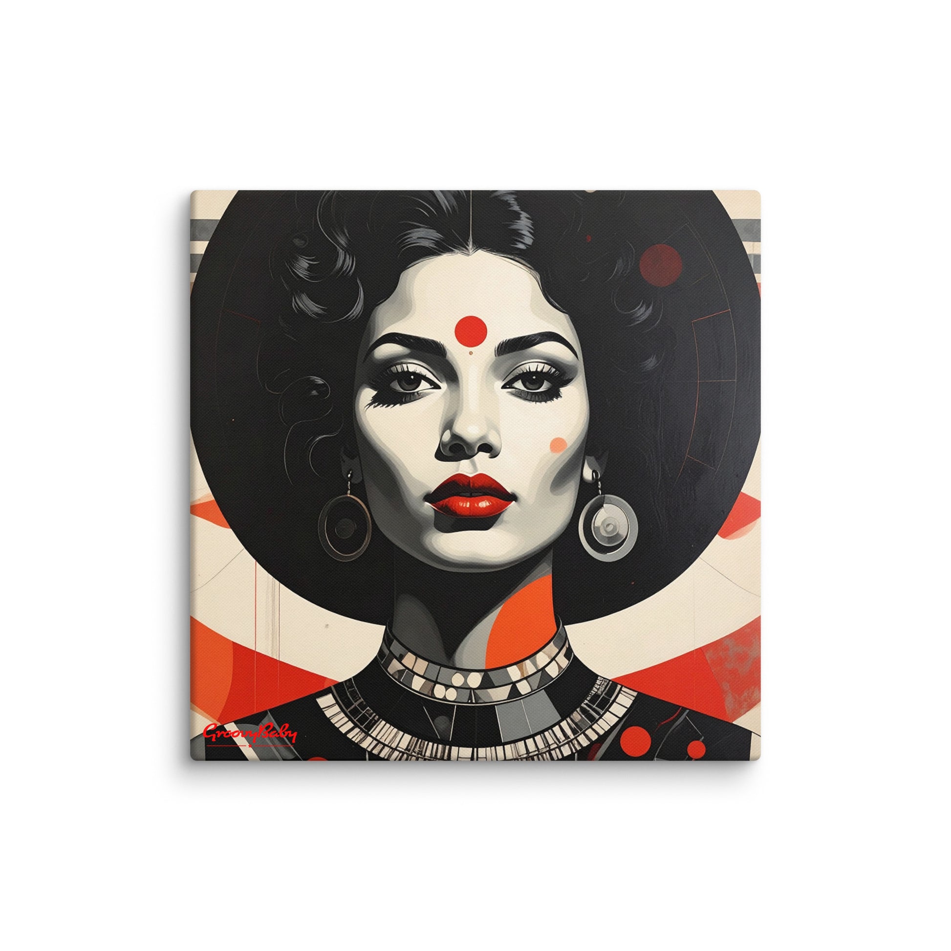 Groovy Baby Harmonic Art Series Canvas Wall Art - HA-006 canvas wall art