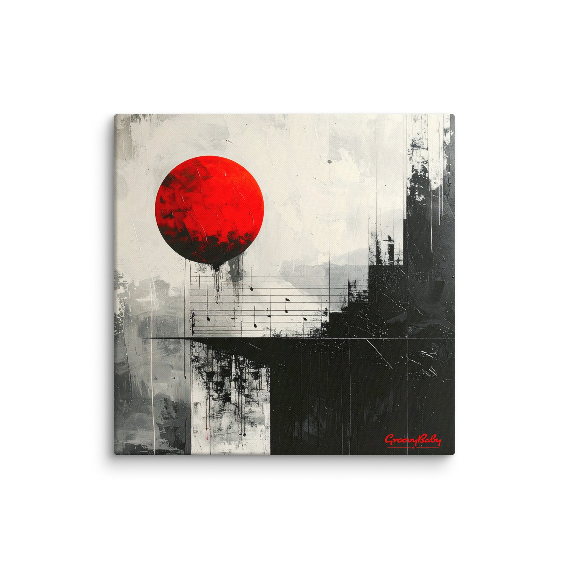 Groovy Baby Harmonic Art Series Canvas Wall Art - HA-009 canvas wall art