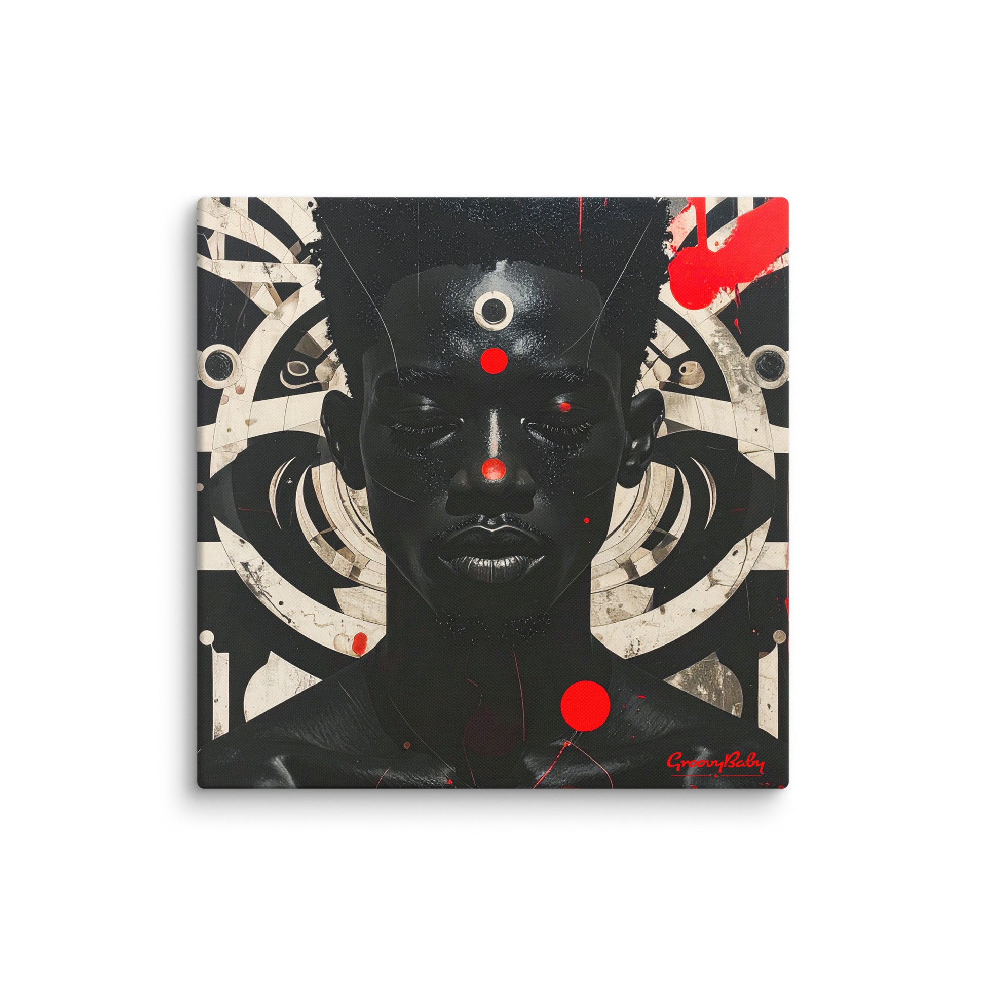 Groovy Baby Harmonic Art Series Canvas Wall Art - HA-010 canvas wall art