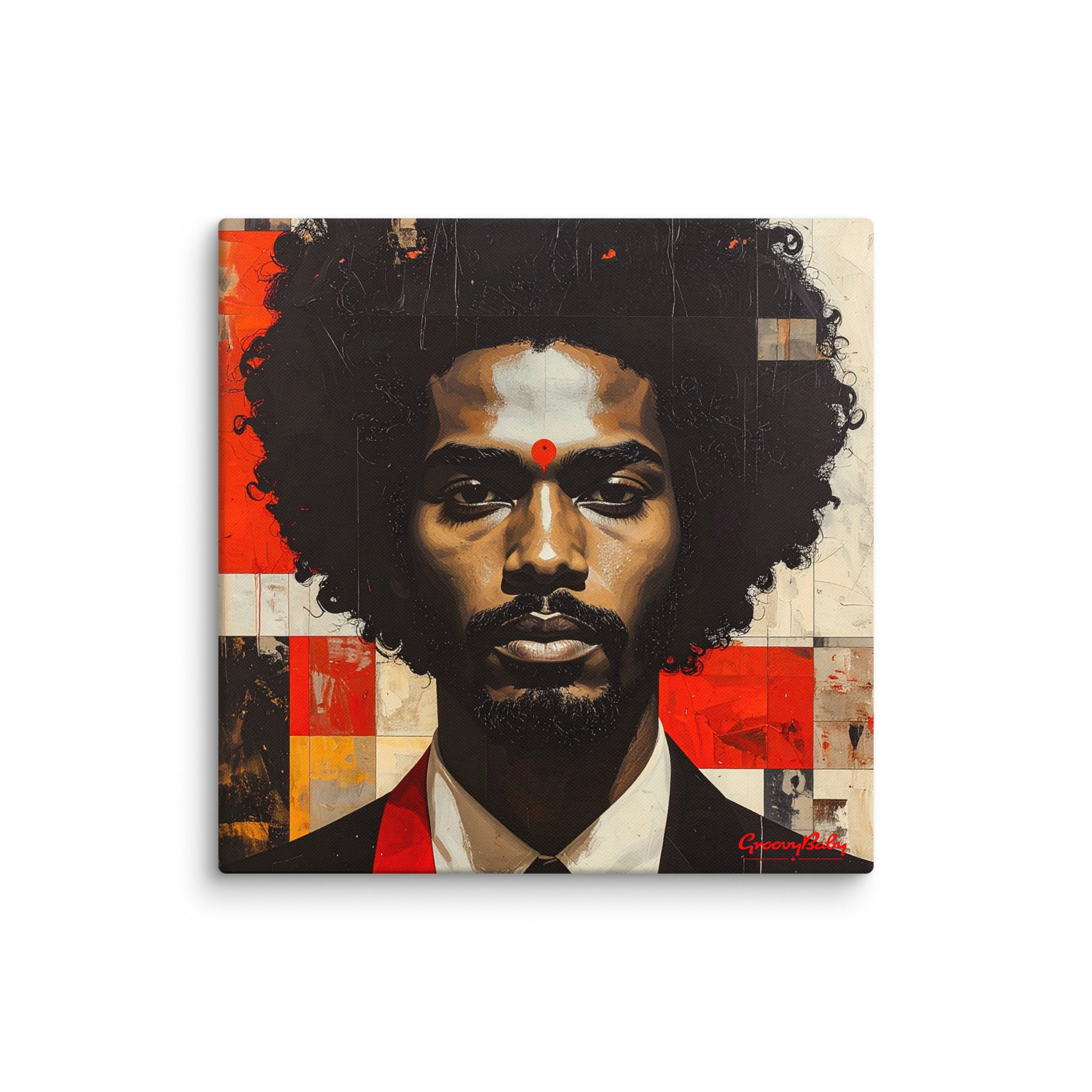 Groovy Baby Harmonic Art Series Canvas Wall Art - HA-012 canvas wall art