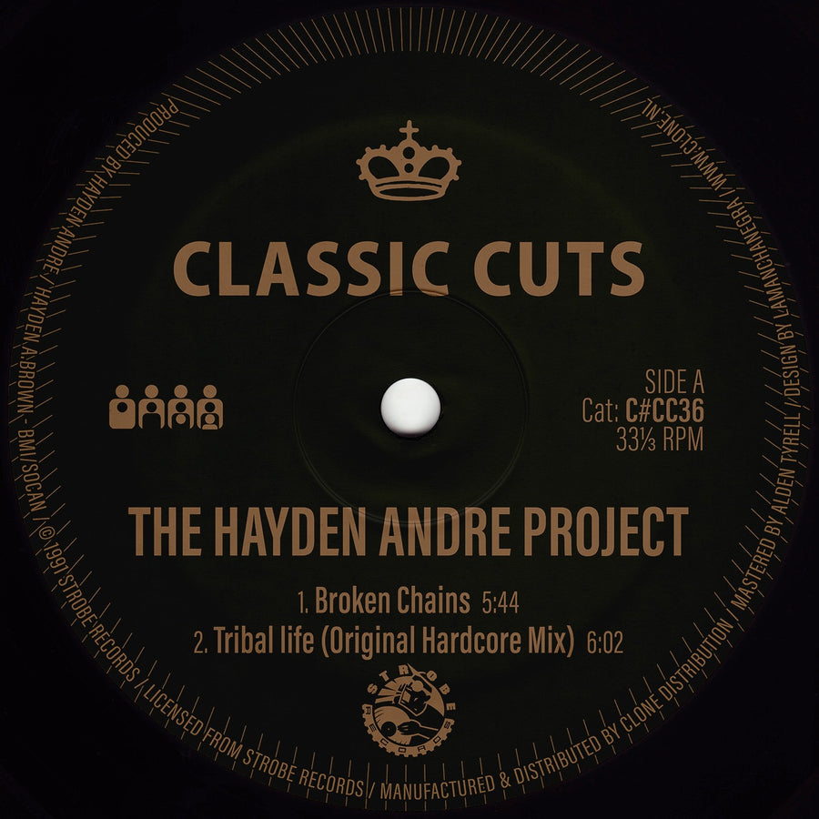 Strobe Records Classic Cuts Vinyl Re-issue - Hayden Andre Project/Kingdom Come EP