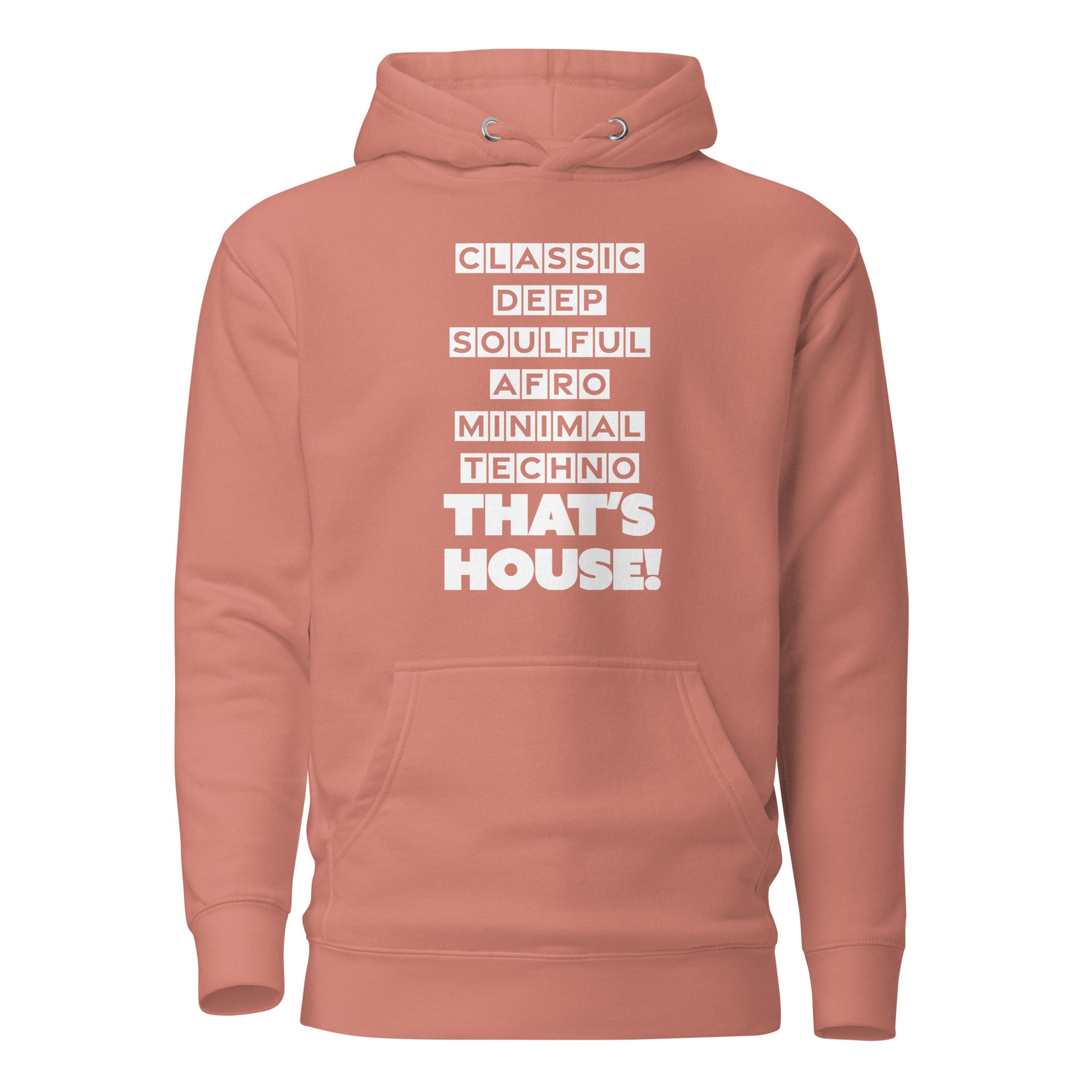 That's House Unisex Classic Hoodie, front view