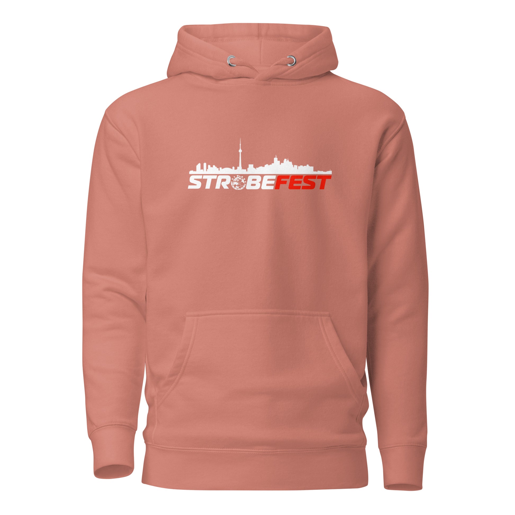 StrobeFest Classic Unisex Hoodie, front view