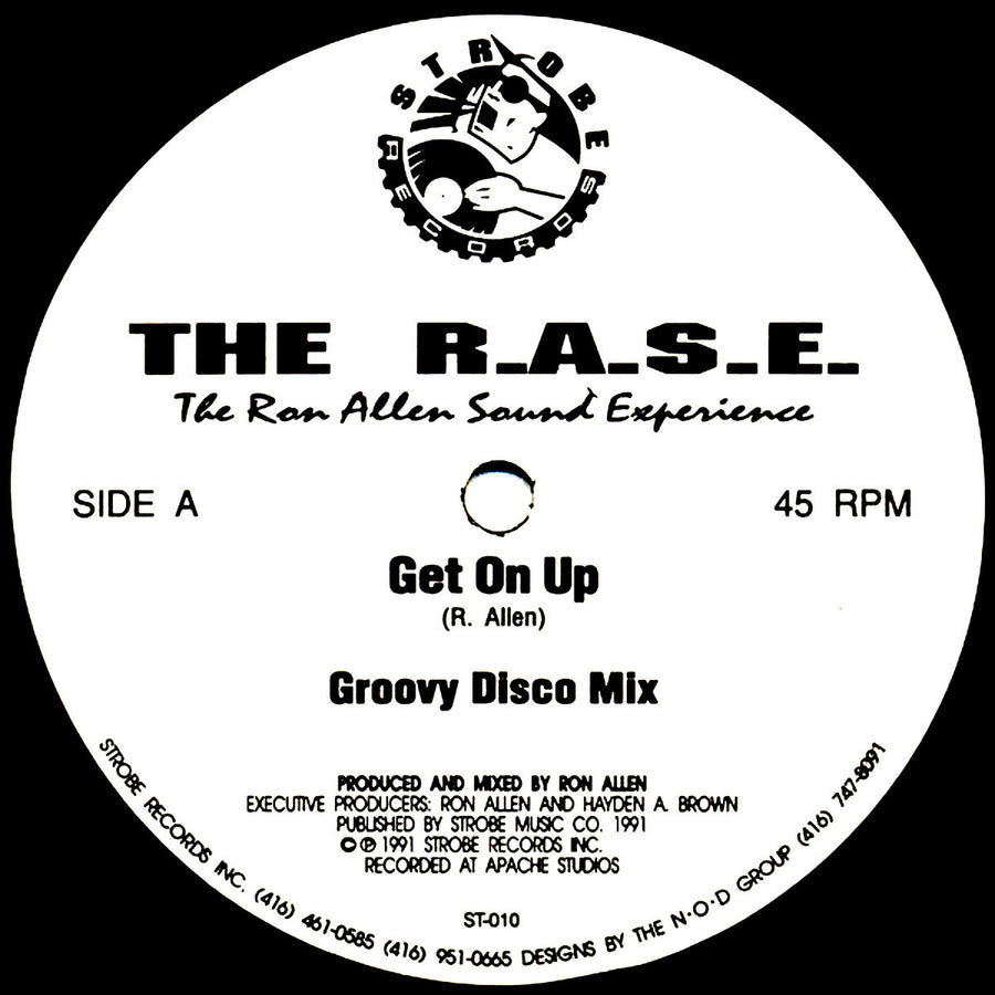 Ron Allen + The R.A.S.E. (Ron Allen Sound Experience) - Get On Up (Groovy Disco Mix)