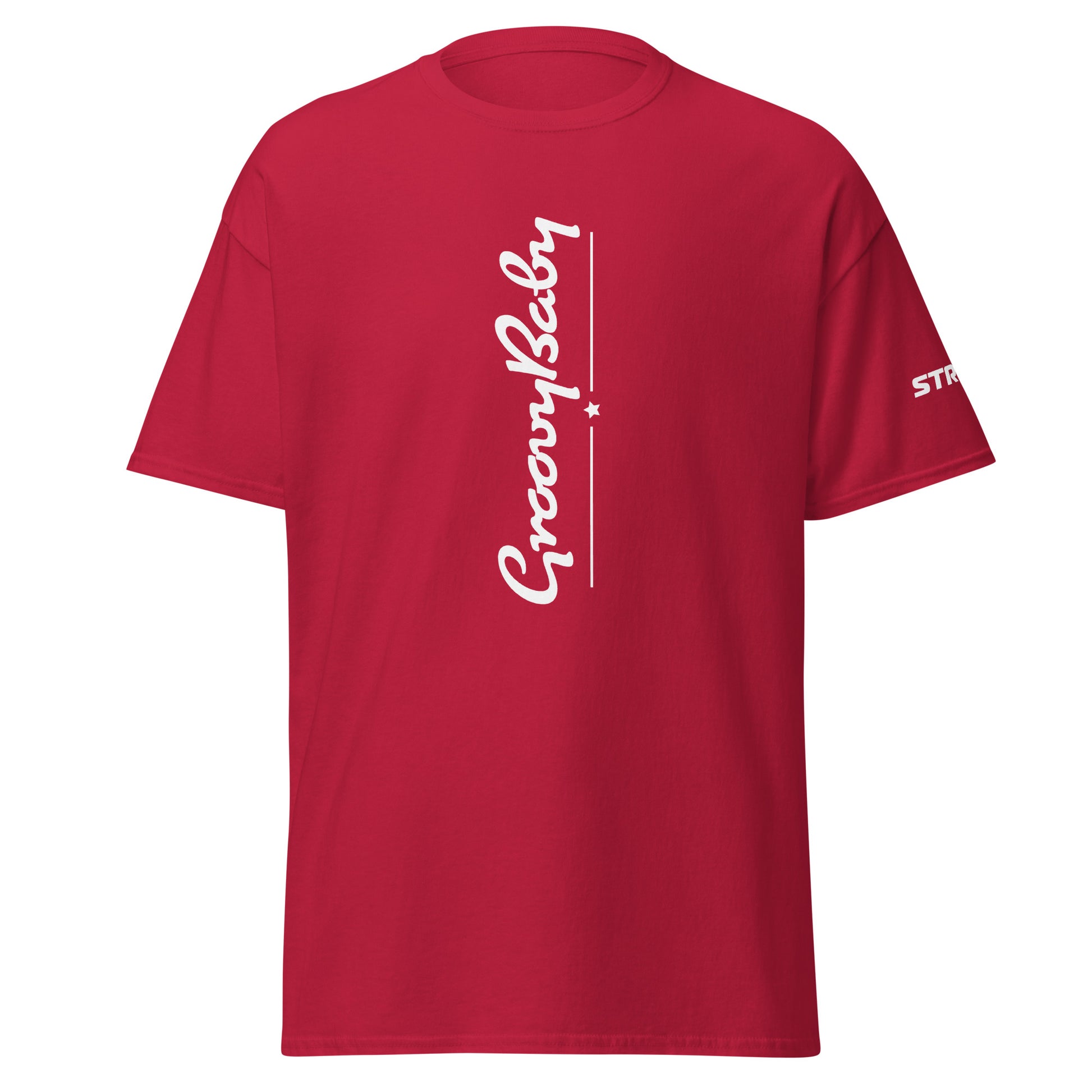 Groovy Baby Vertical Premium Unisex T-Shirt, front view