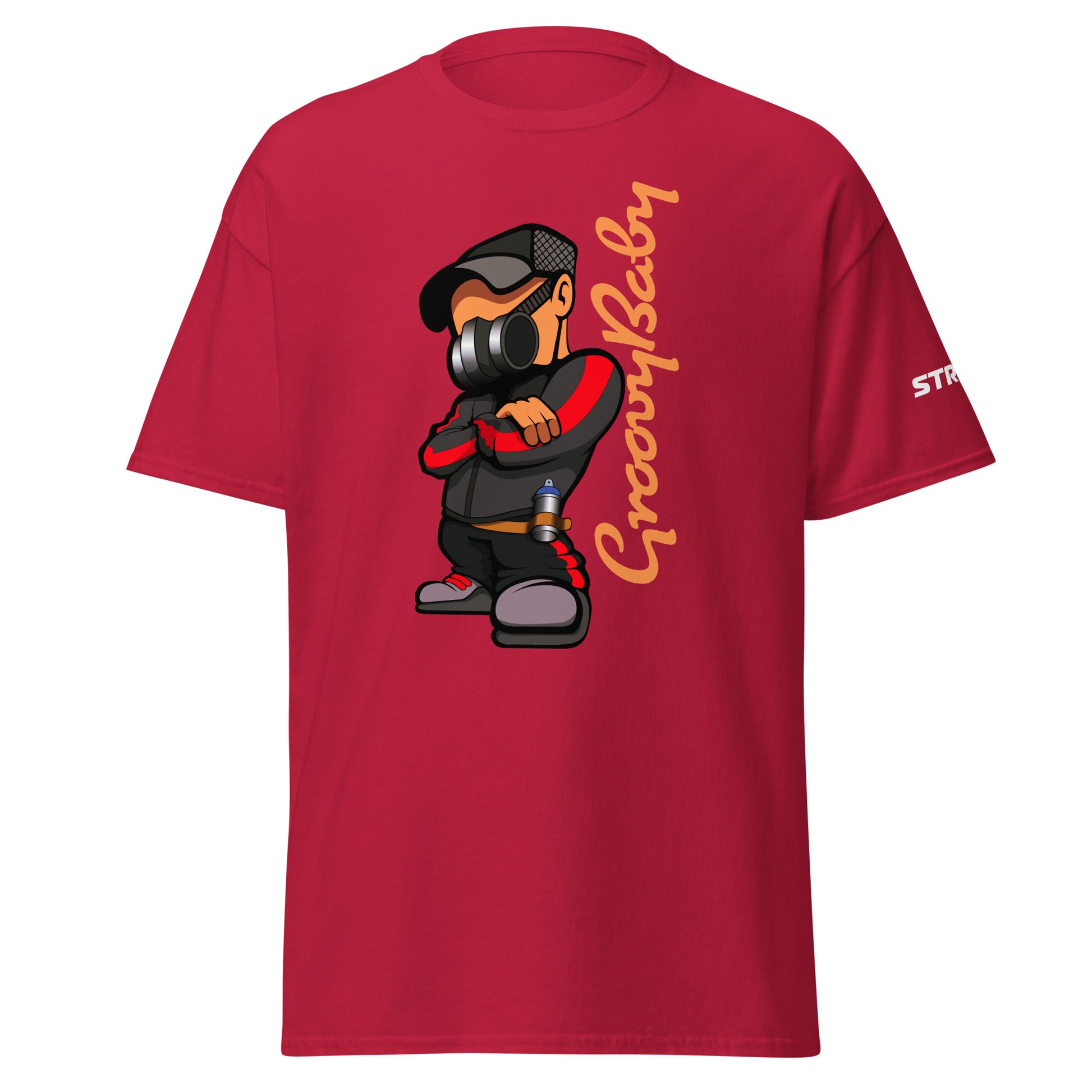 Groovy Baby B-Boy Premium Unisex T-Shirt, front view
