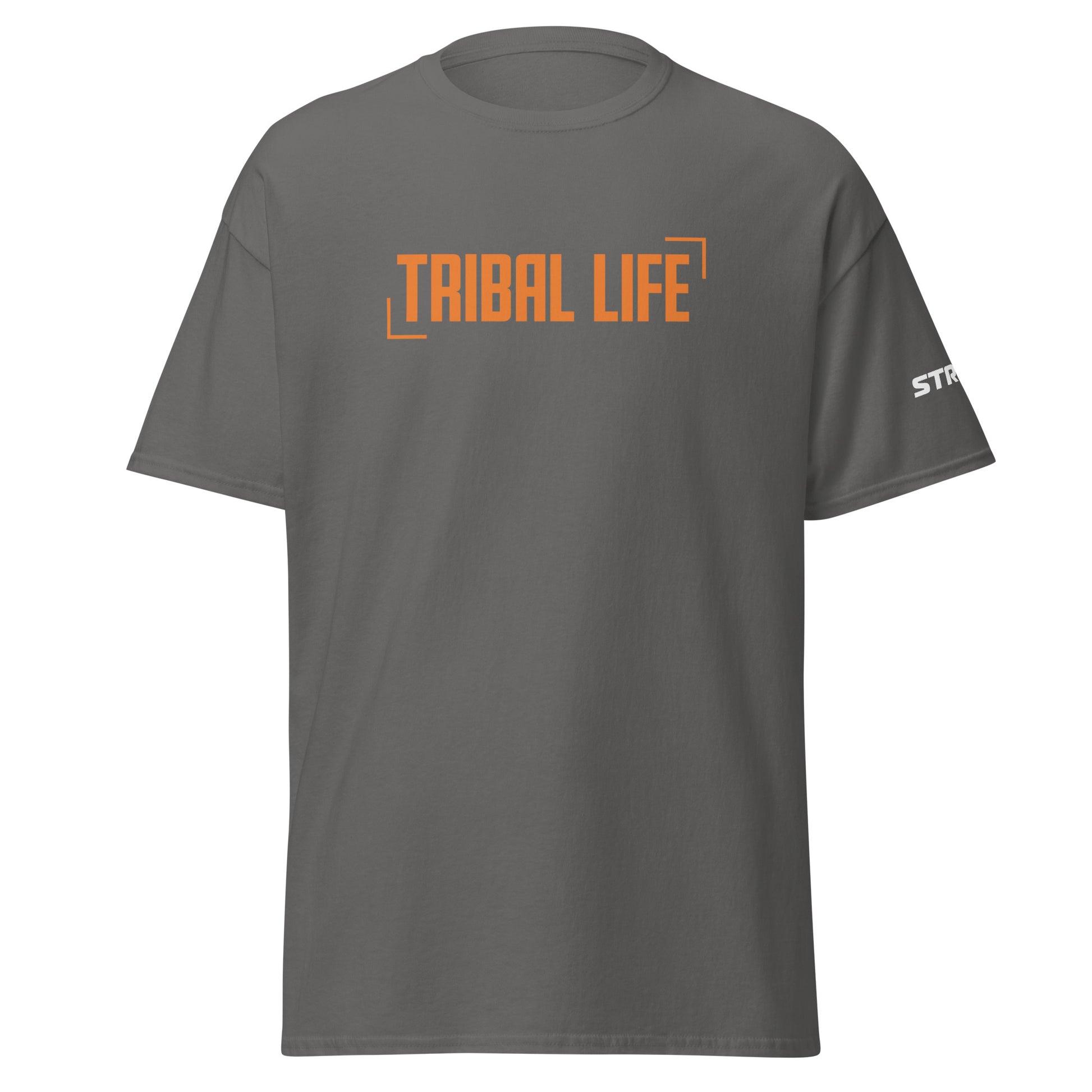 Tribal Life Premium Unisex T-Shirt in Charcoal, front view