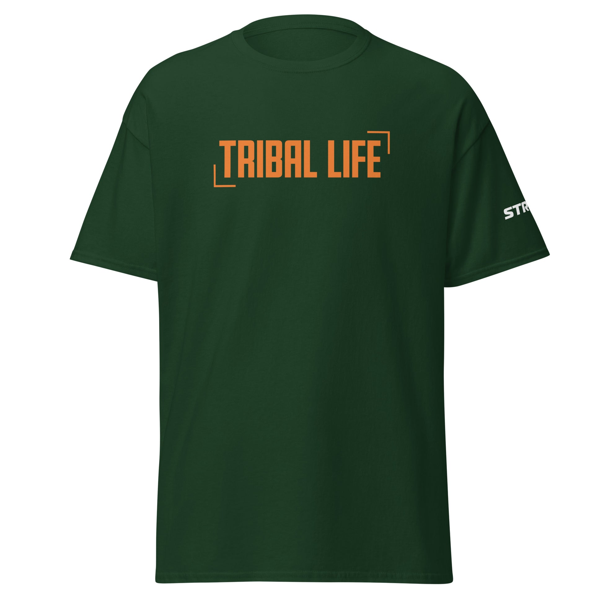 Tribal Life Premium Unisex T-Shirt in Forest green, front view
