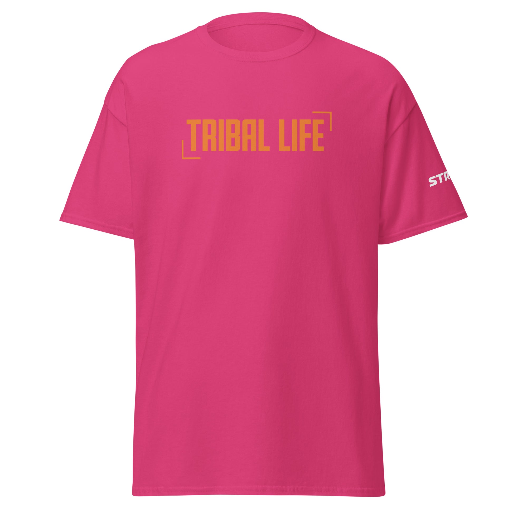Tribal Life Premium Unisex T-Shirt in Heliconia, front view