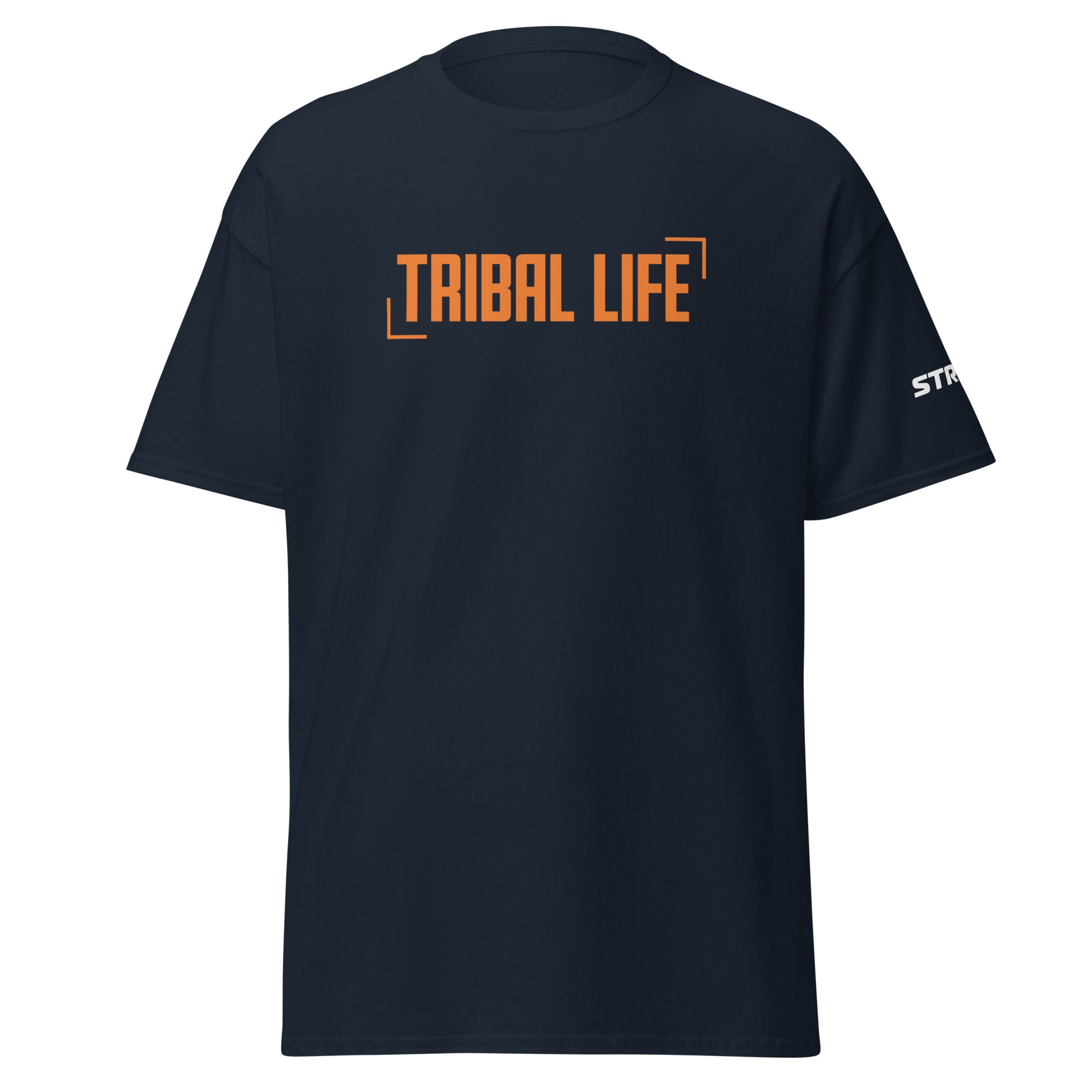 Tribal Life Premium Unisex T-Shirt in Navy, front view