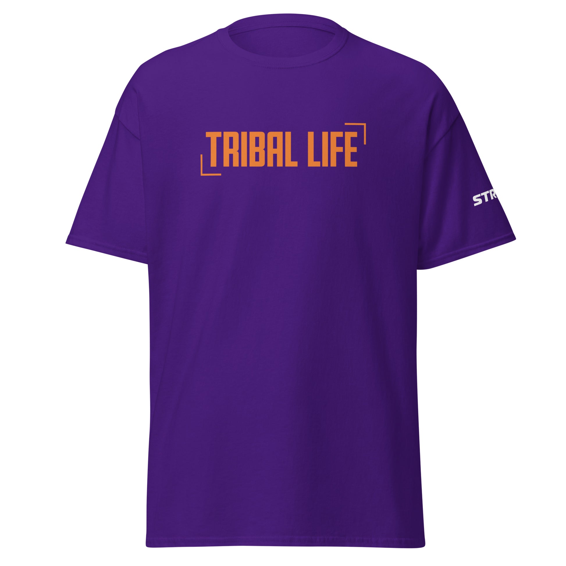 Tribal Life Premium Unisex T-Shirt in Purple, front view