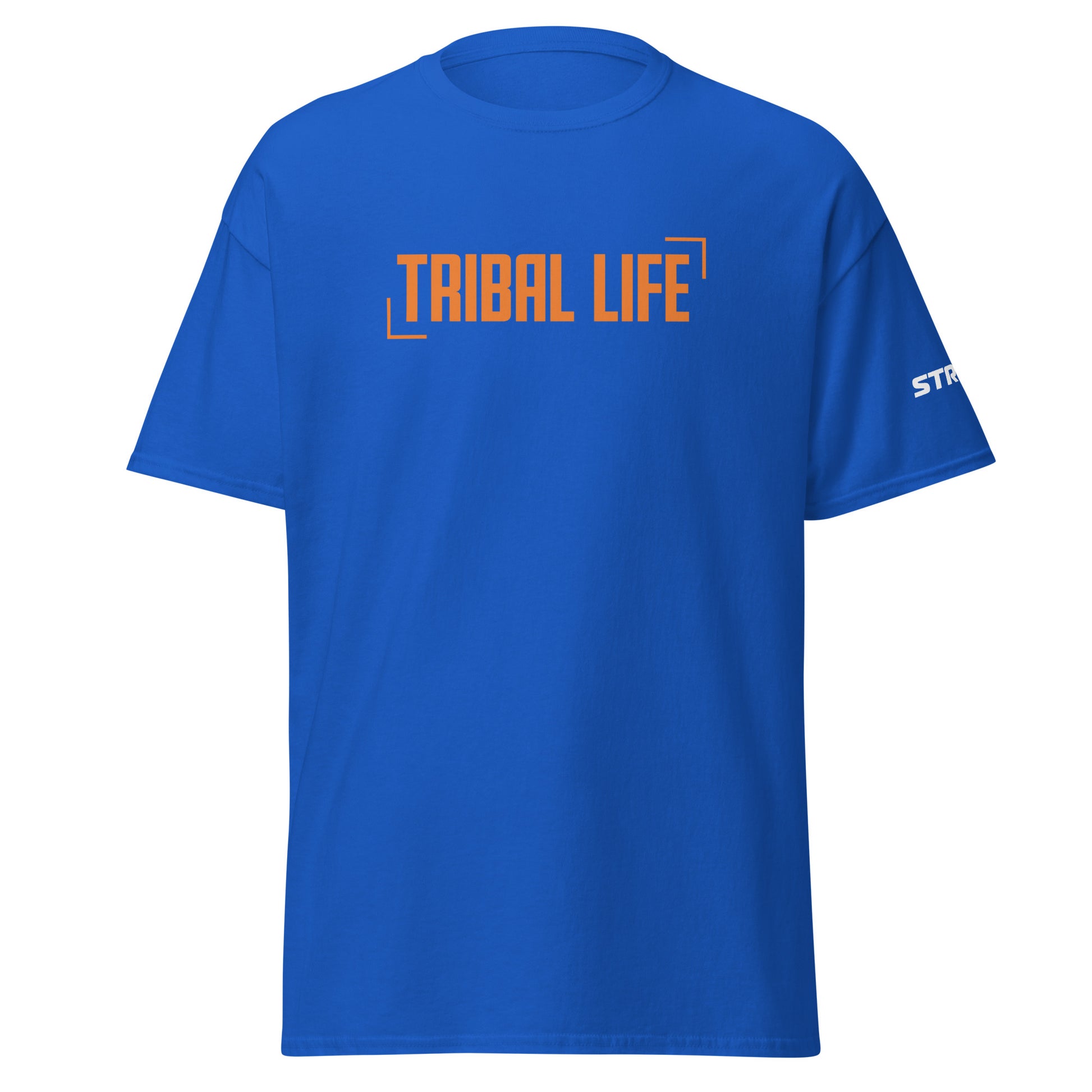 Tribal Life Premium Unisex T-Shirt in Royal, front view