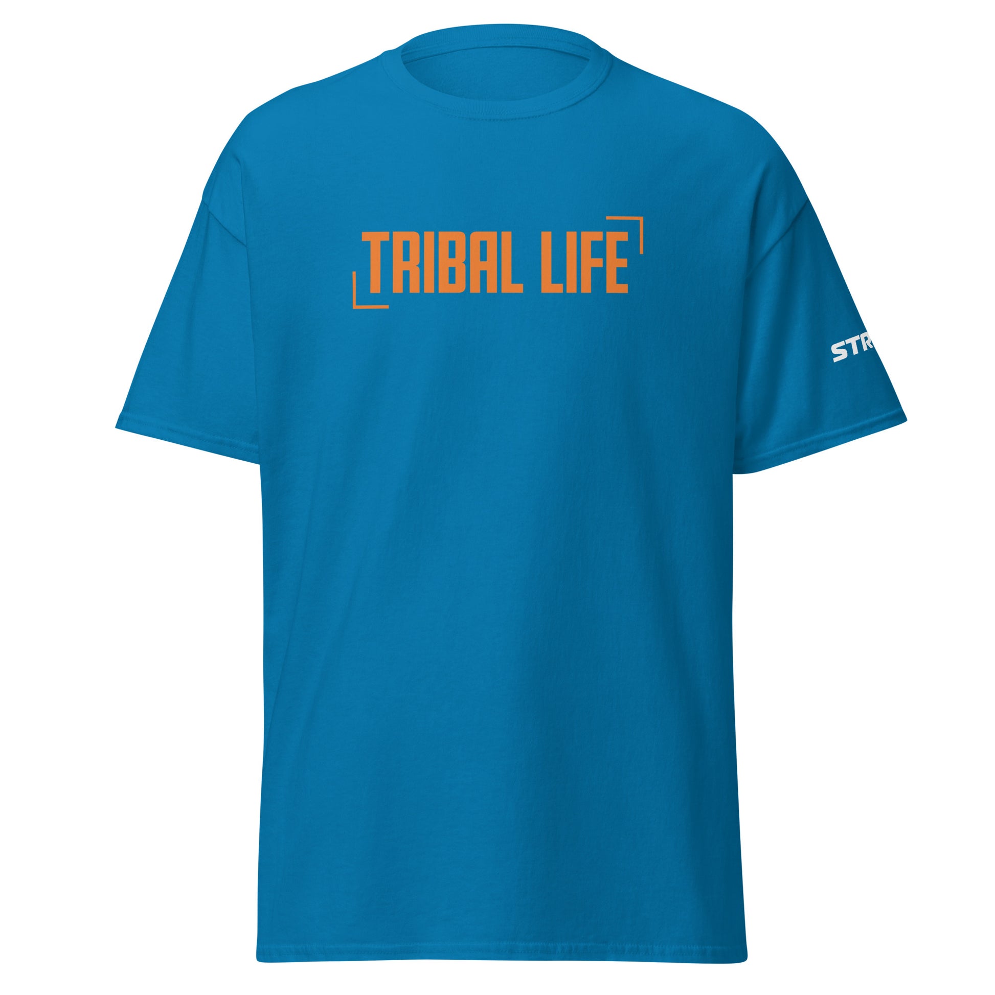 Tribal Life Premium Unisex T-Shirt in Sapphire, front view