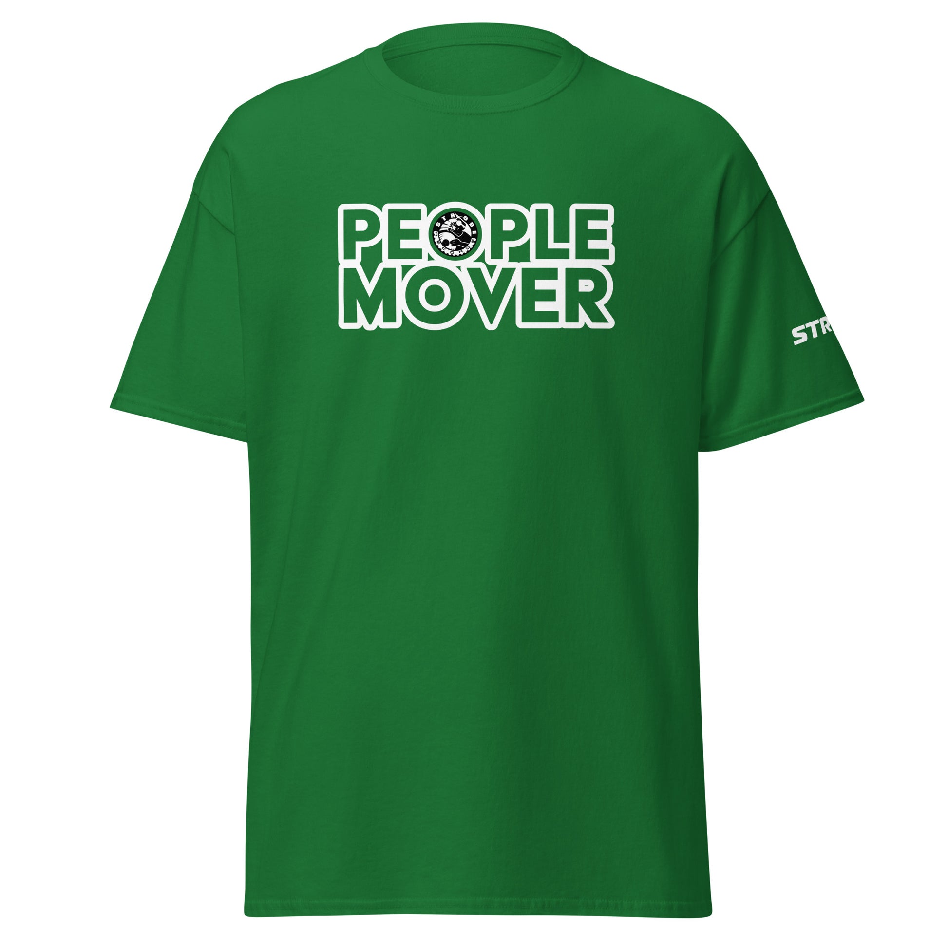 People Mover Premium Unisex T-Shirt in Turf green, front view