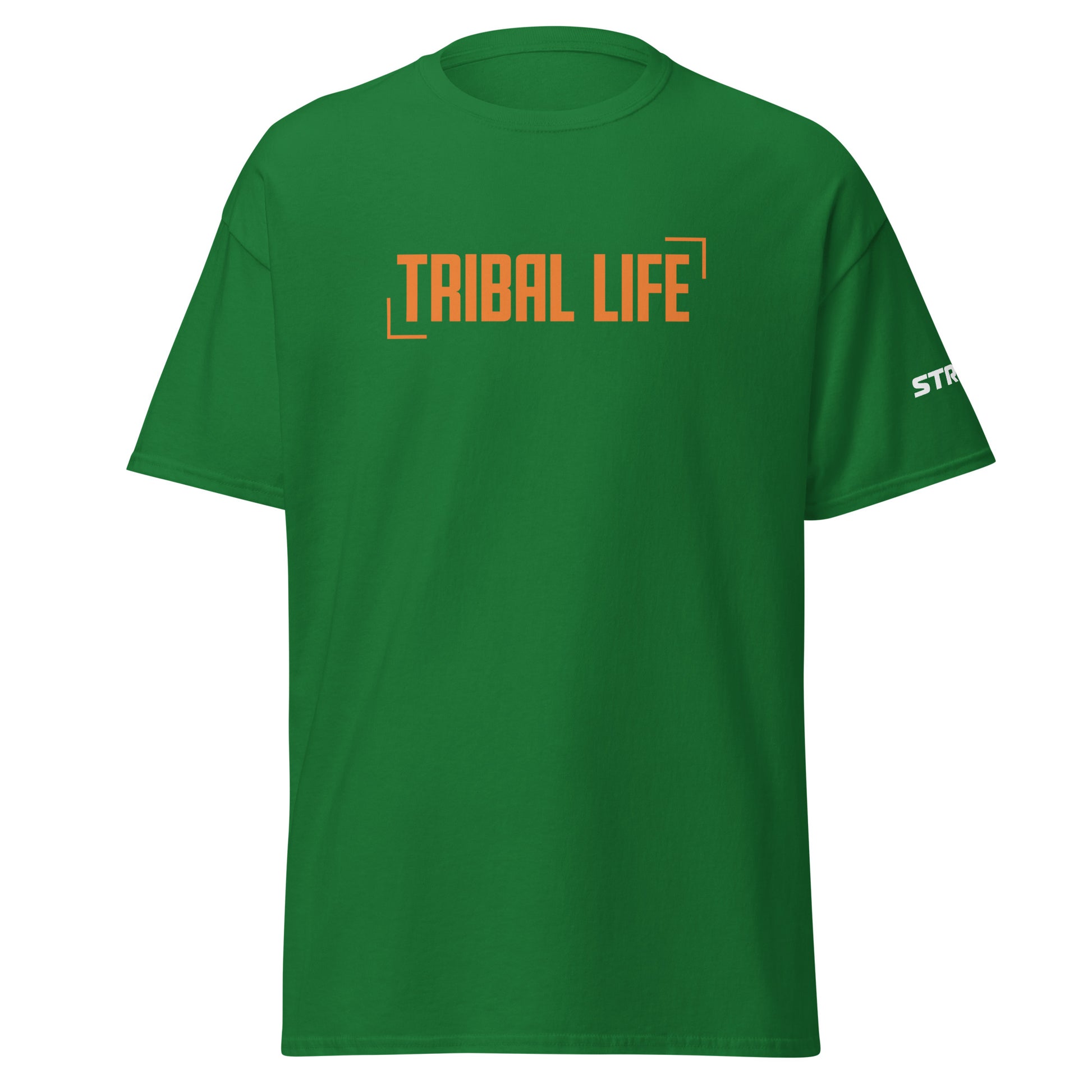 Tribal Life Premium Unisex T-Shirt in Turf green, front view
